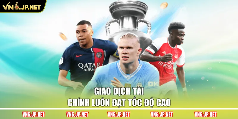 Giao dịch tài chính luôn đạt tốc độ cao