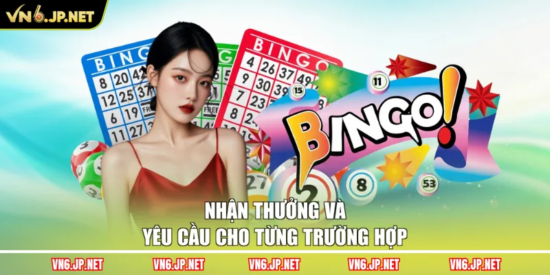 Nhận thưởng và yêu cầu cho từng trường hợp