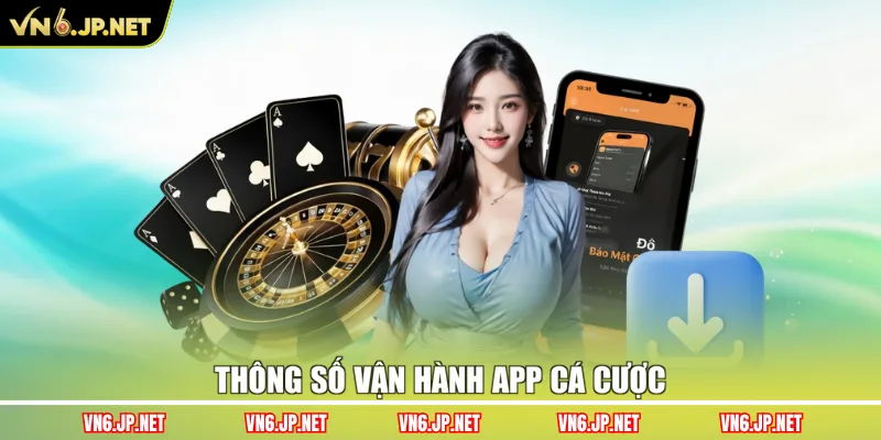 Thông số vận hành app cá cược